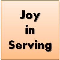 Joy in Serving